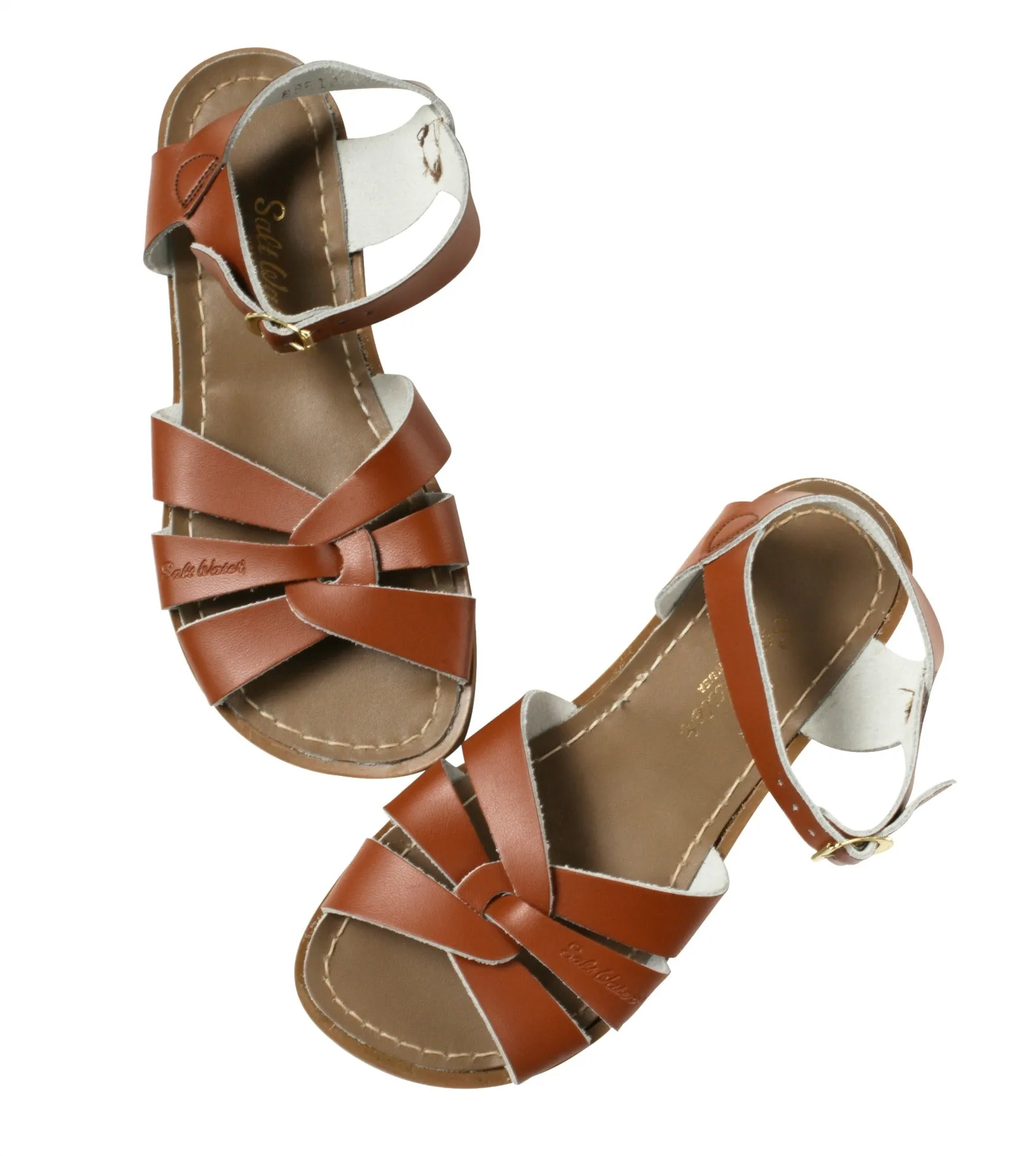 (885) Salt-Water Sandal Original - TAN (Kids & adult)