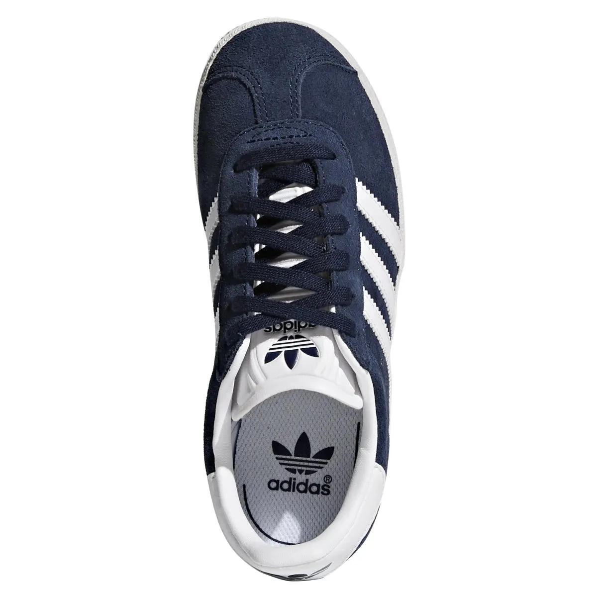 Adidas Boy's GS (Grade School) Gazelle Navy/White