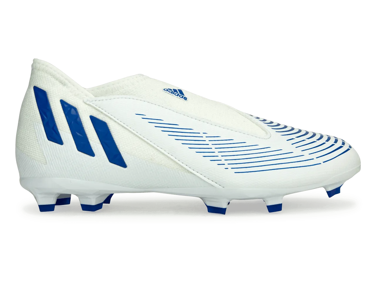 adidas Kids Predator Edge.3 LL FG White/Hi-Res Blue