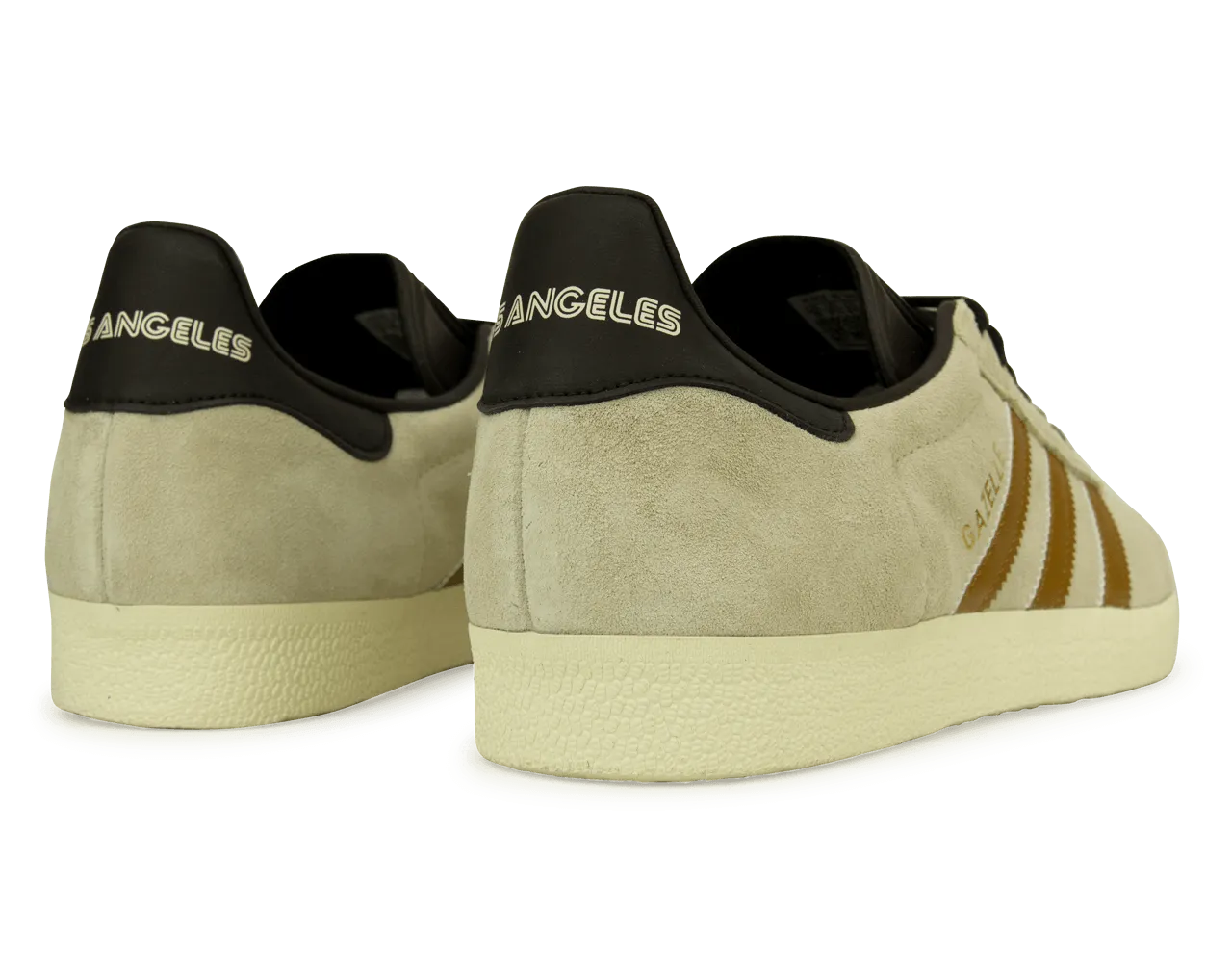 adidas Men's Gazelle MLS LAFC Linen/Gold Ochre