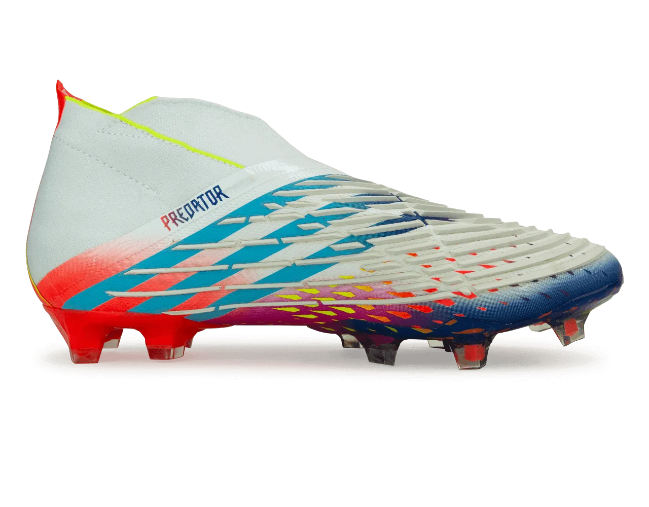 adidas Men's Predator Edge  FG White/Solar Yellow