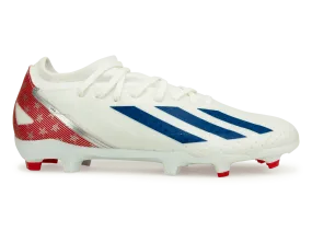 adidas Men's X Crazyfast USA.3 FG White/Red