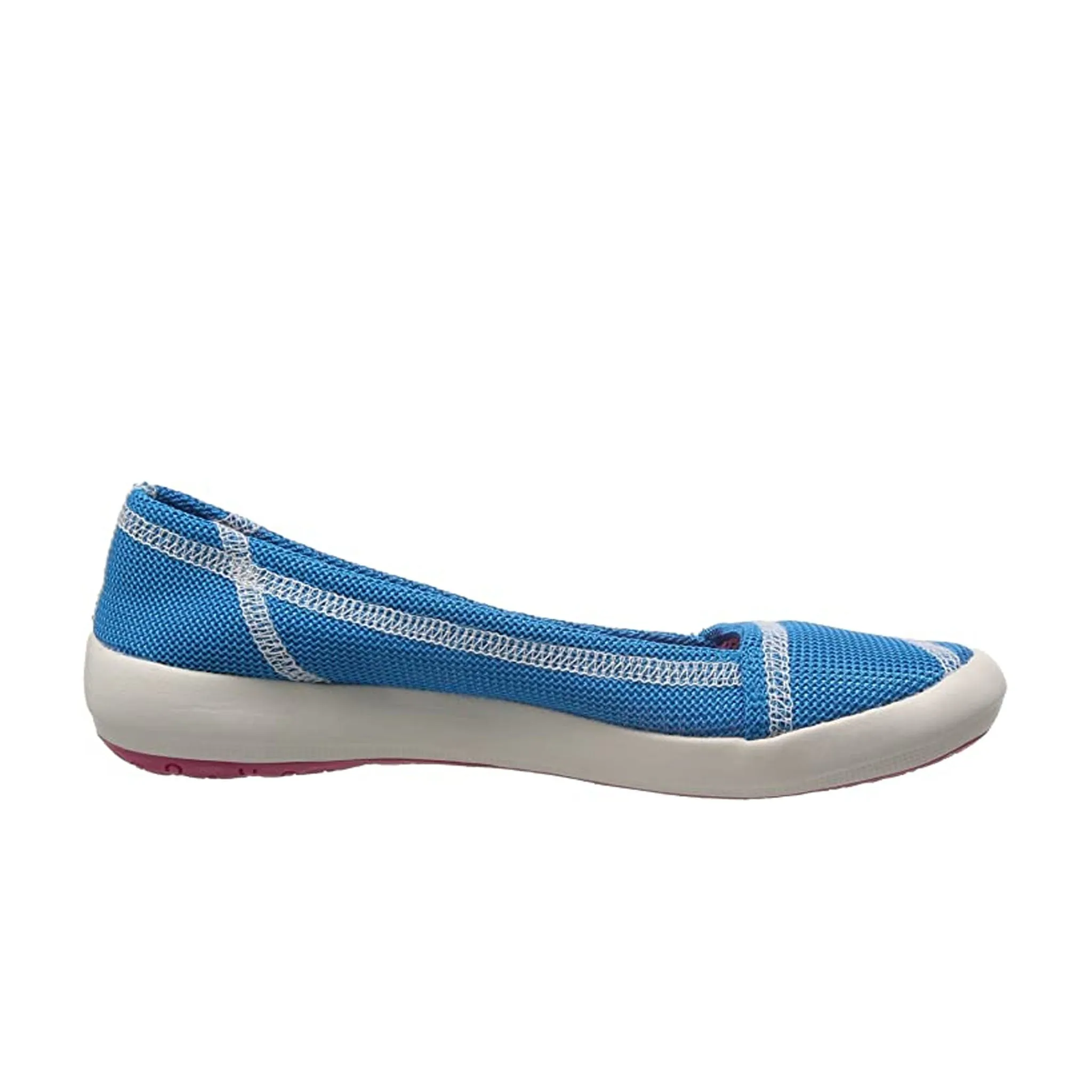 Adidas Sleek Womens Blue Boat Shoes