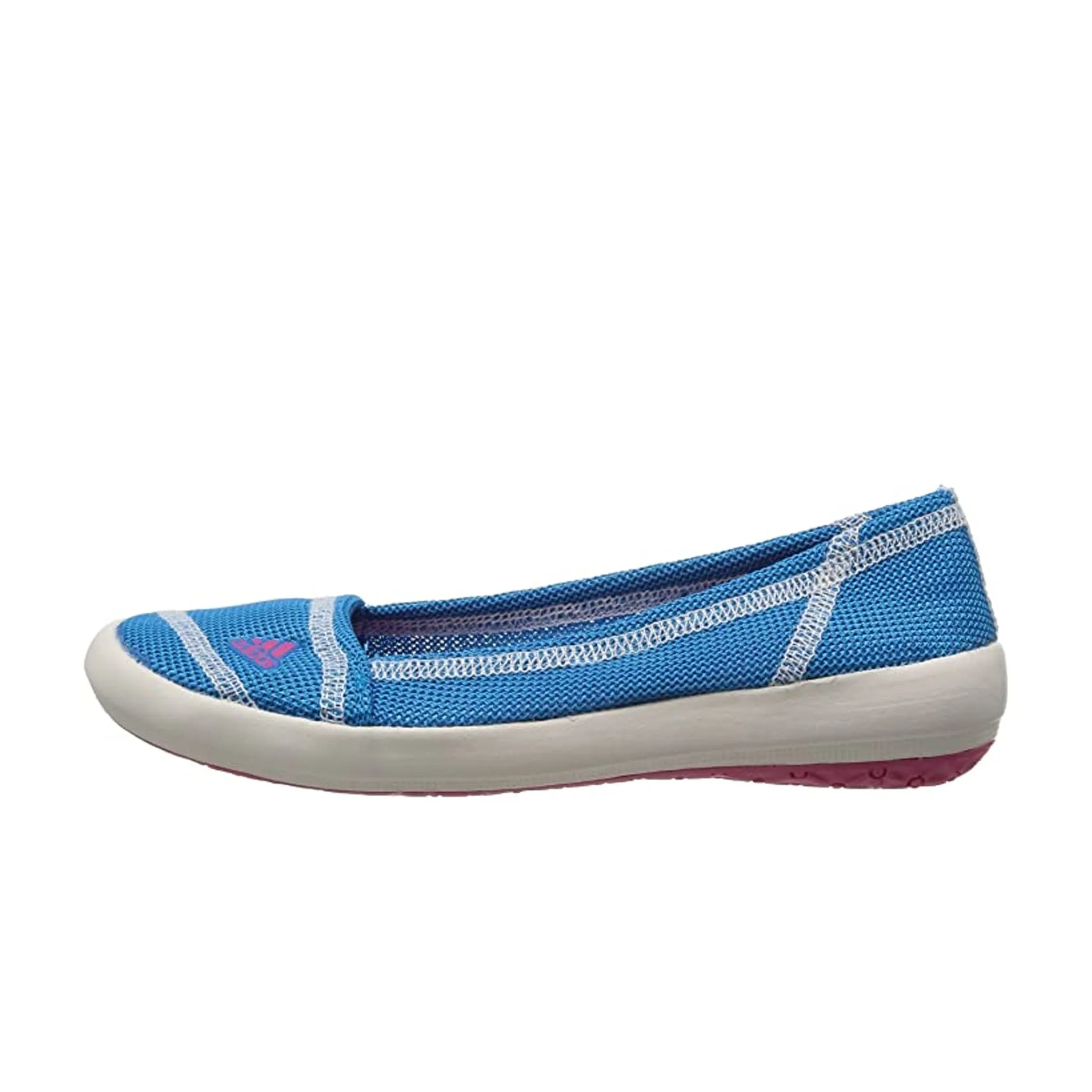 Adidas Sleek Womens Blue Boat Shoes