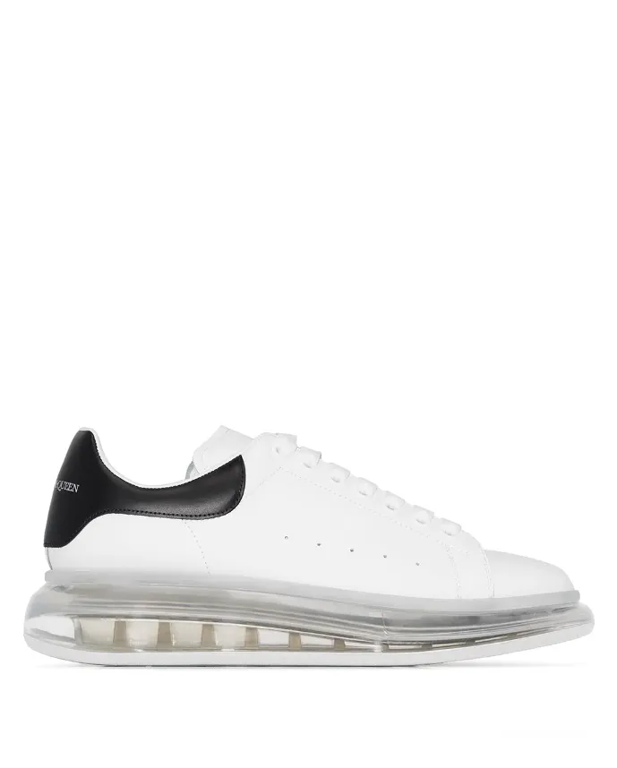 Alexander McQueen oversized transparent sole sneakers