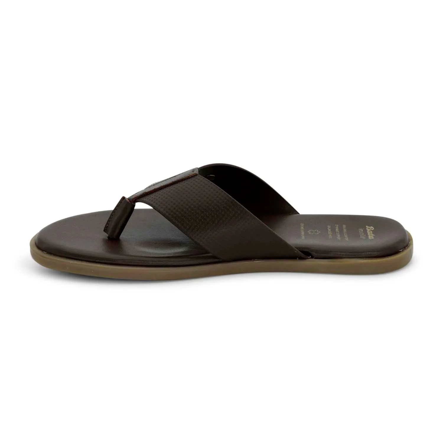 Mens Bata Insolia Comfort Toe-Post Sandals - Stylish and Supportive Footwear