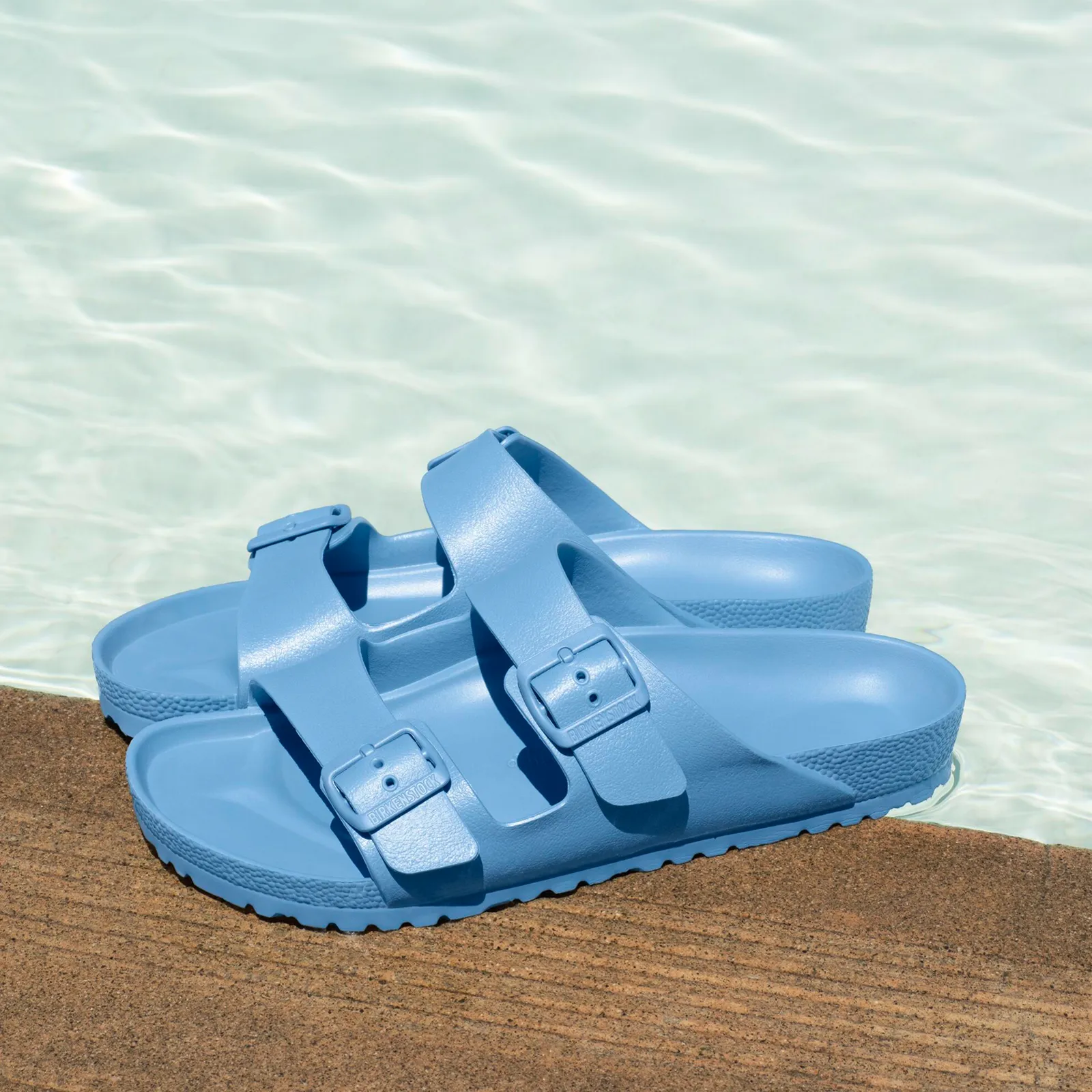 Birkenstock Arizona EVA Narrow Slide Sandal (Women) - Elemental Blue