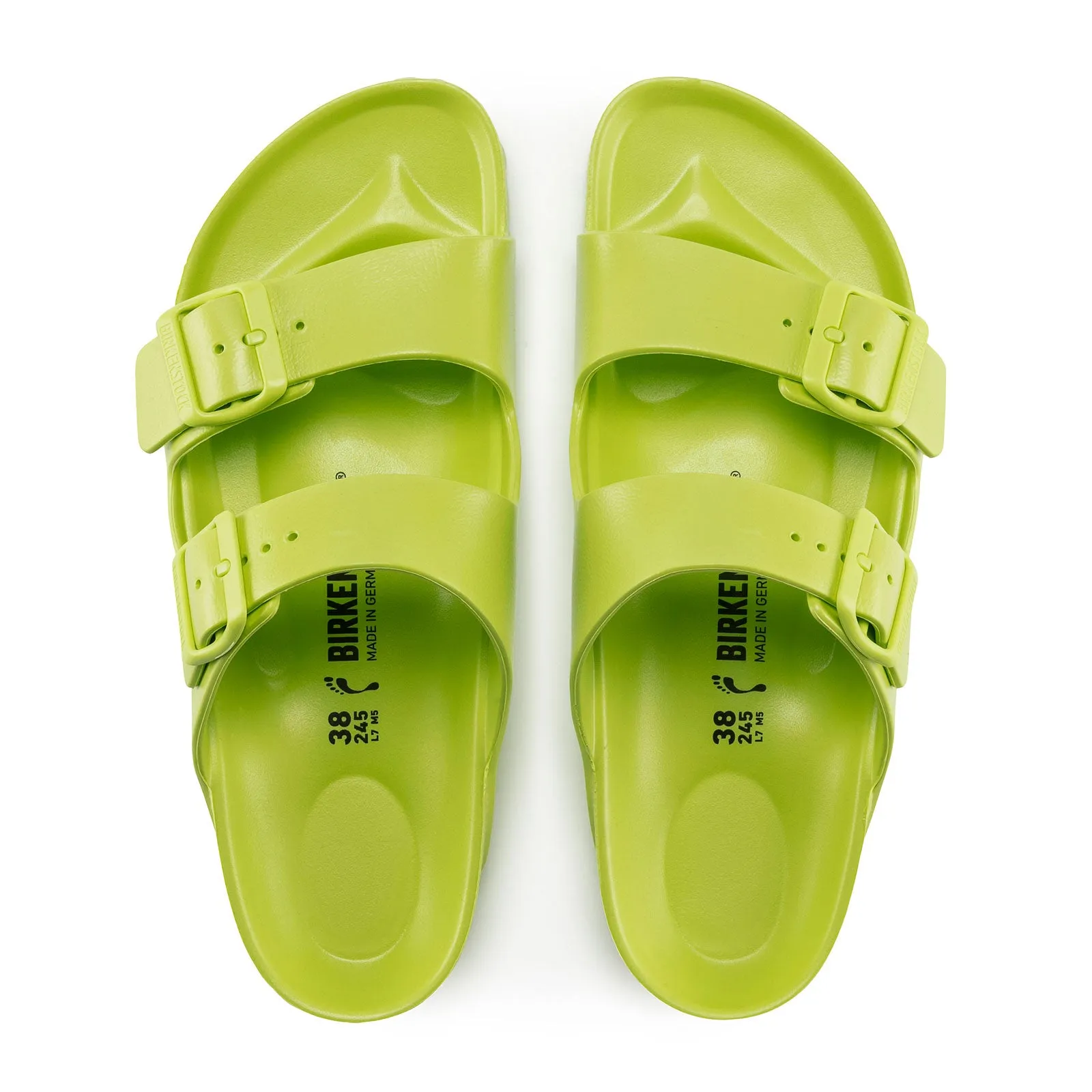 Birkenstock Arizona EVA Slide Sandal (Men) - Active Lime