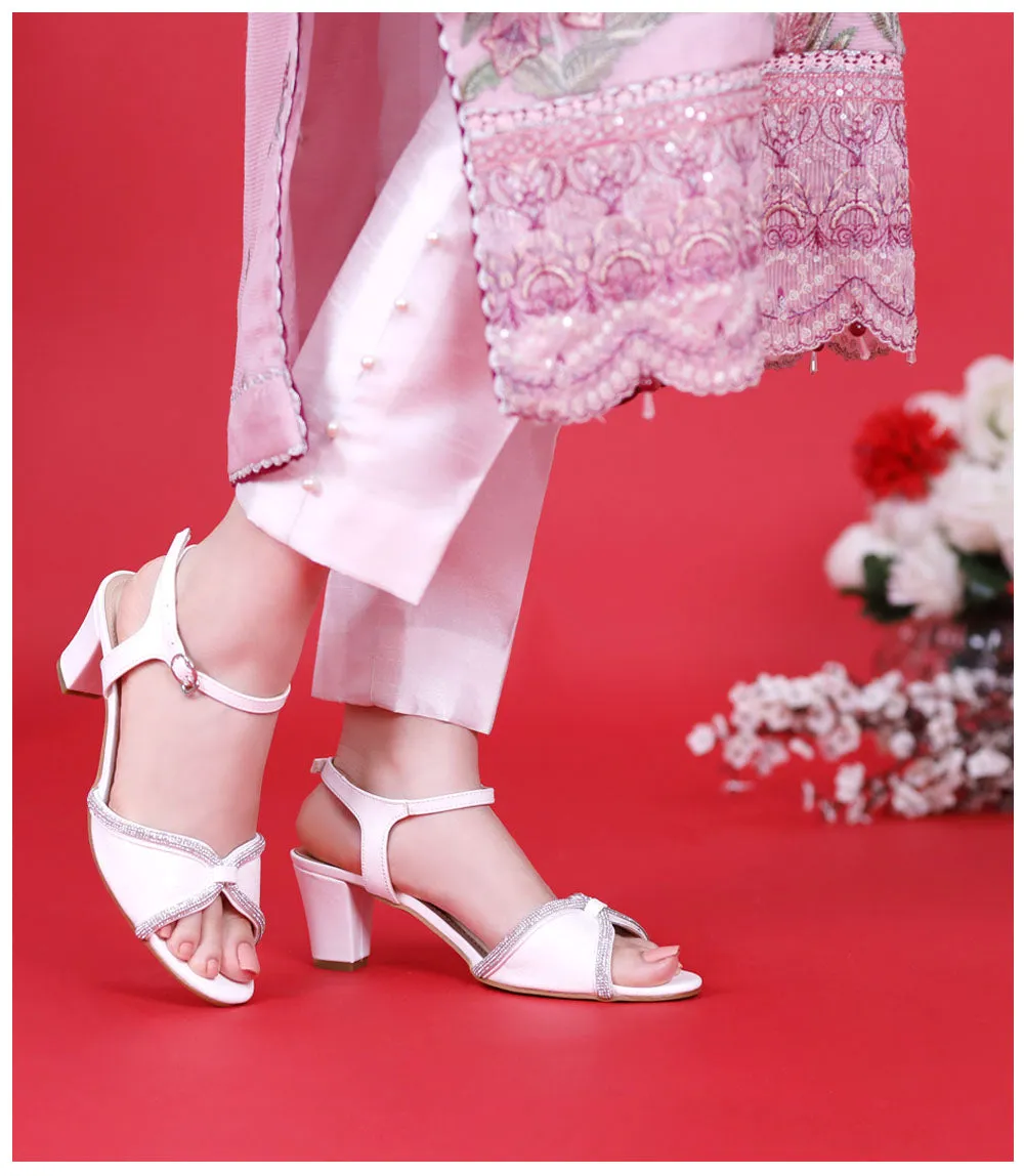 BW8125-WHITE-Women Formal Sandal Heels