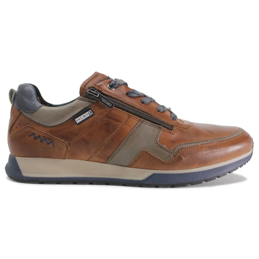 Cambil Calfskin Leather Men's Casual Sneakers