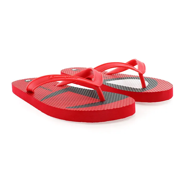 Champion "C" Split Red Flip Flops