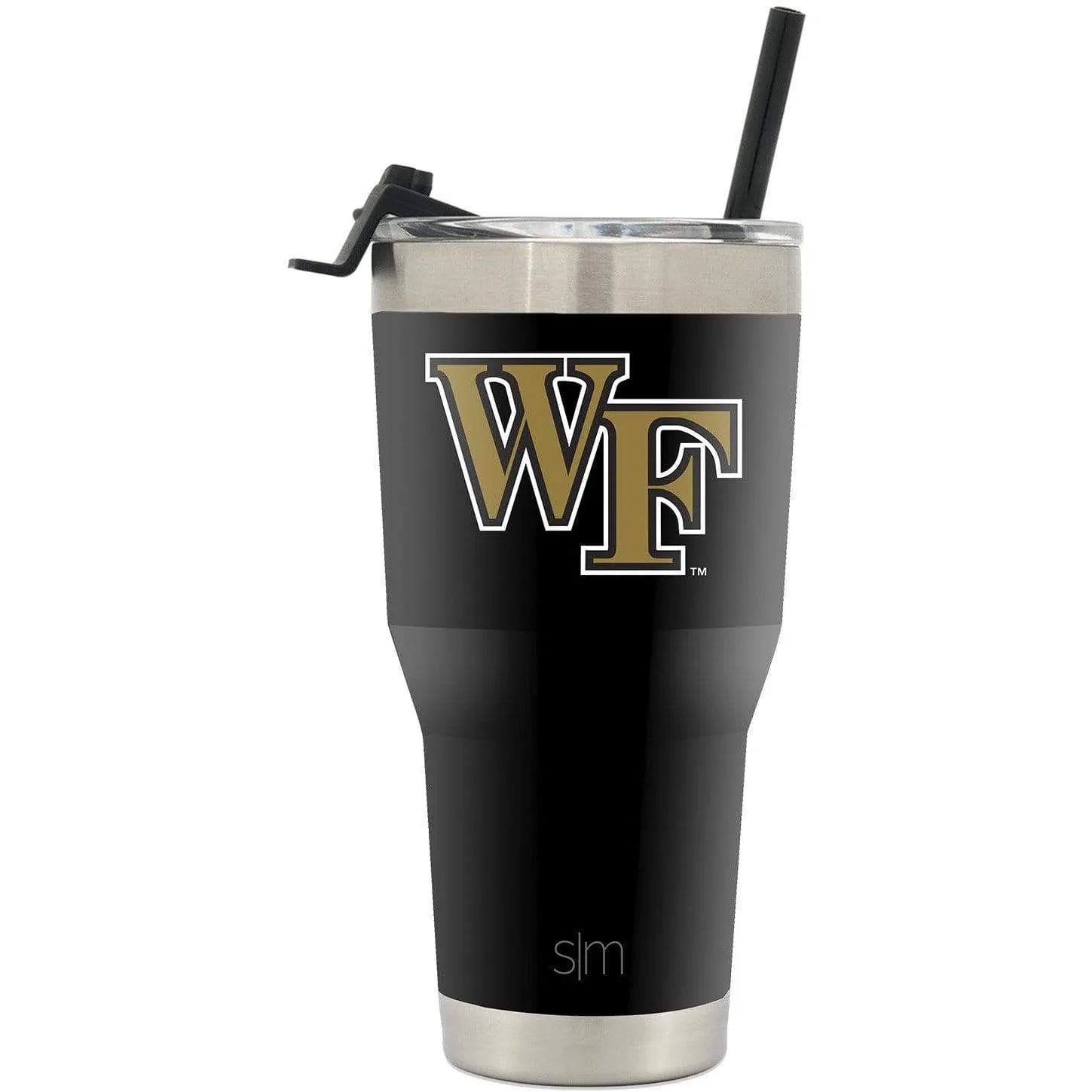 Collegiate Cruiser Tumbler with Flip Lid and Straw