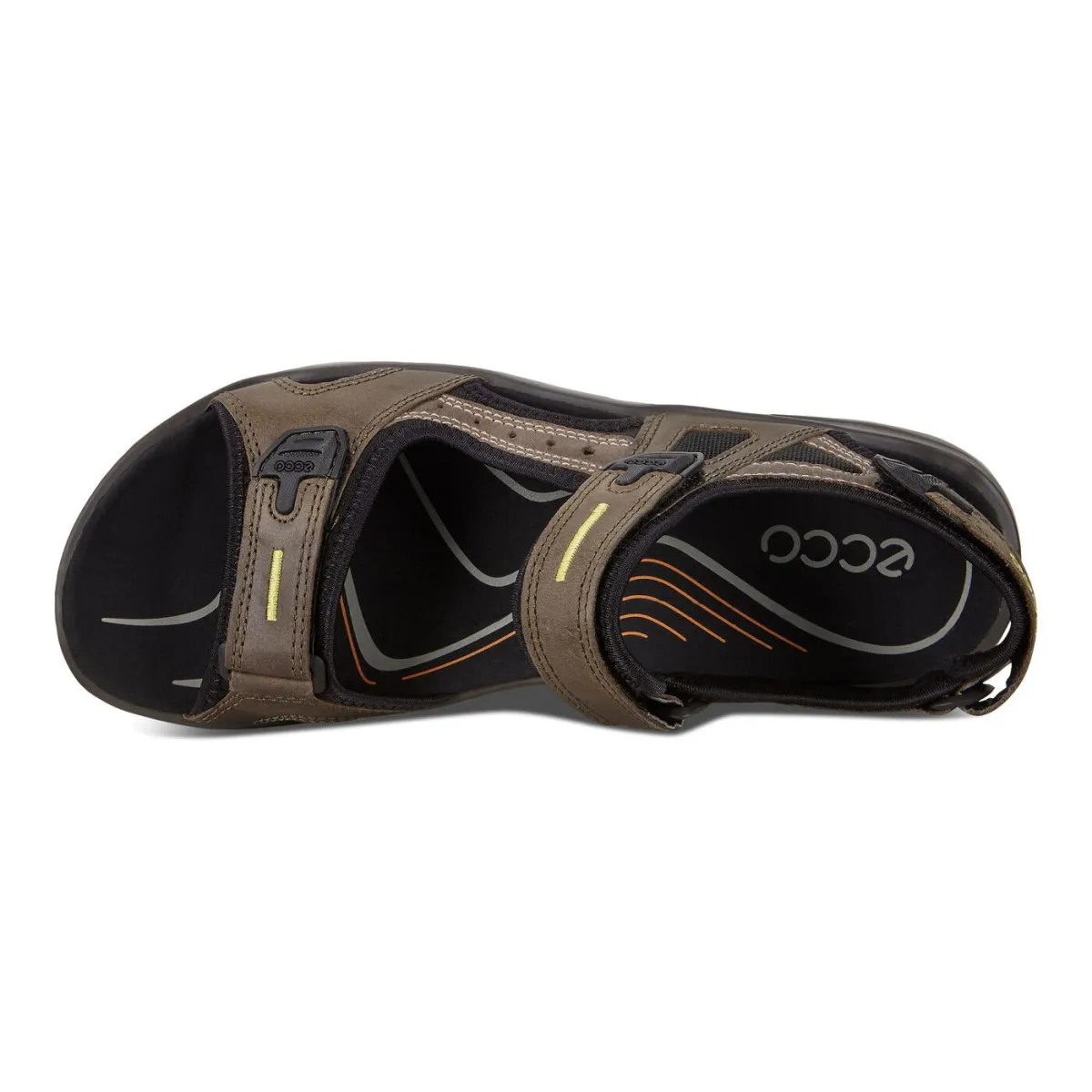 Ecco Men's Yucatan Tarmac/Moon Rock