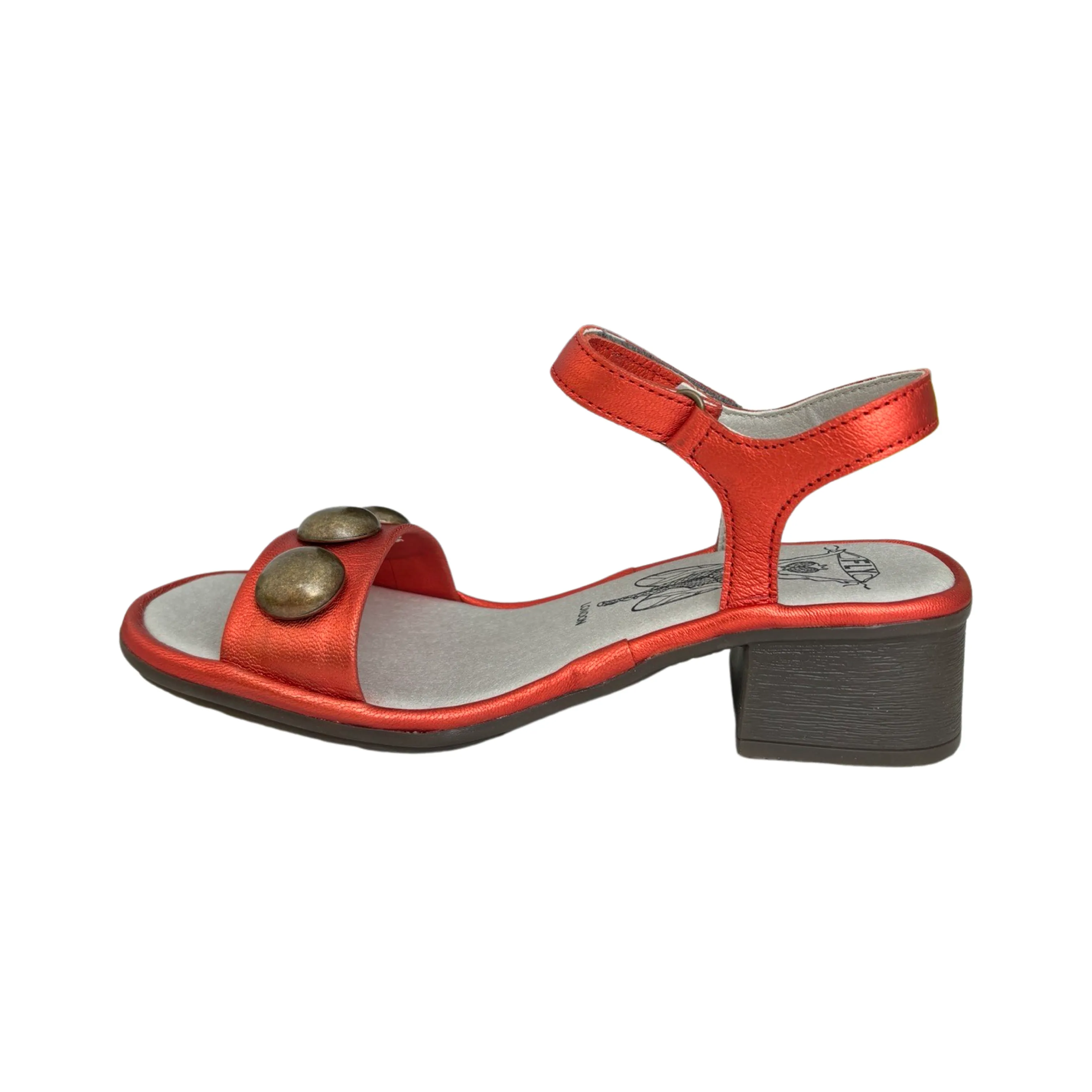 Exie487 Red Sandal