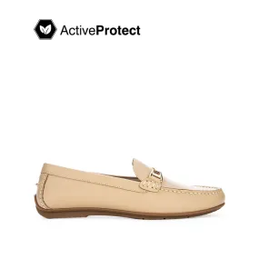 Fen Slip On Bit Women's Shoes - Nude Leather