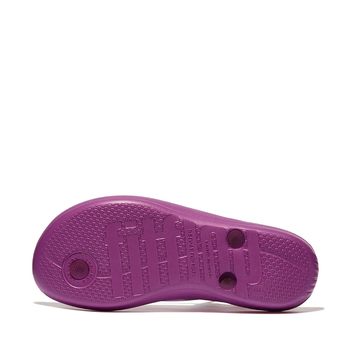 Fit-Flop Iqushion Transparent Flip-Flops Violet    