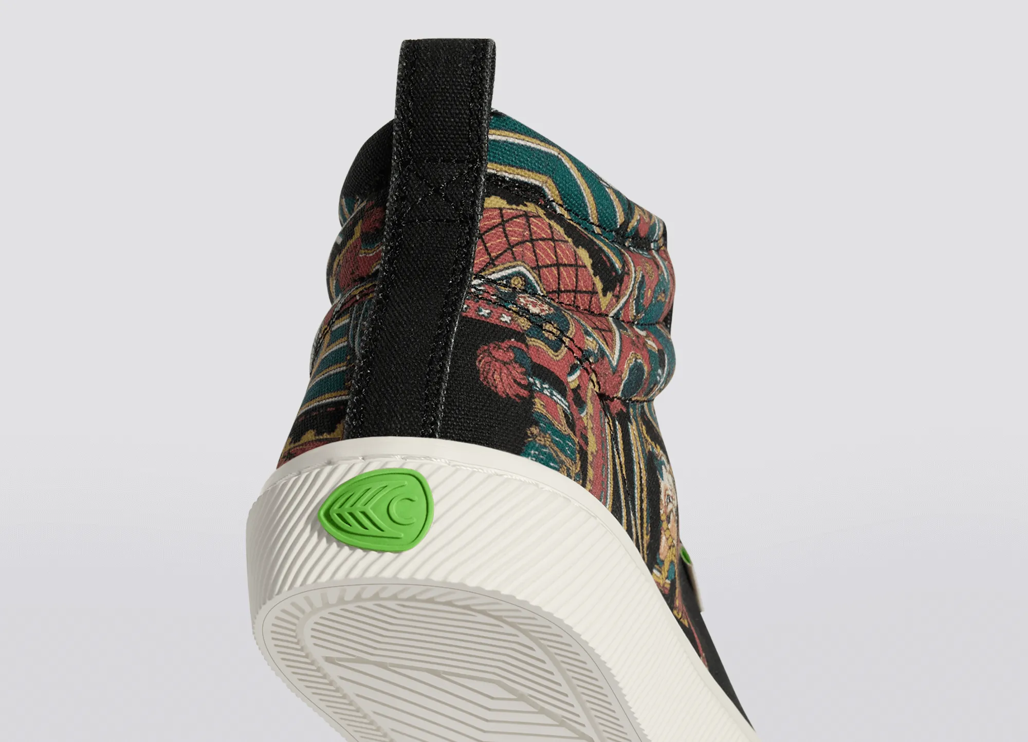 Hokusai OCA High Warrior Print Canvas Sneaker Women