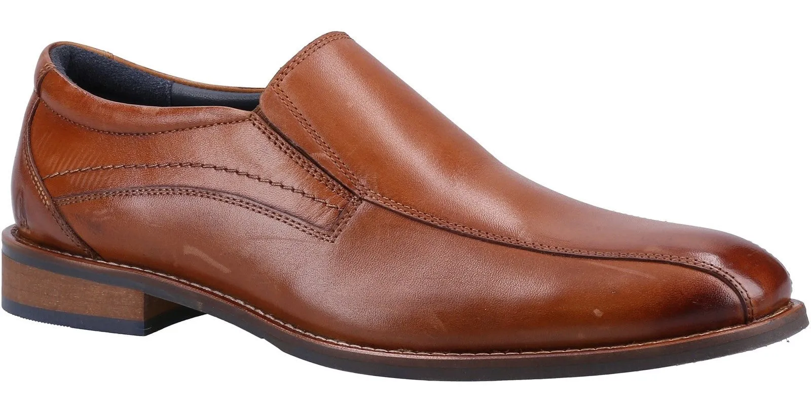 Hush Puppies Donovan Mens Leather Slip On Shoe