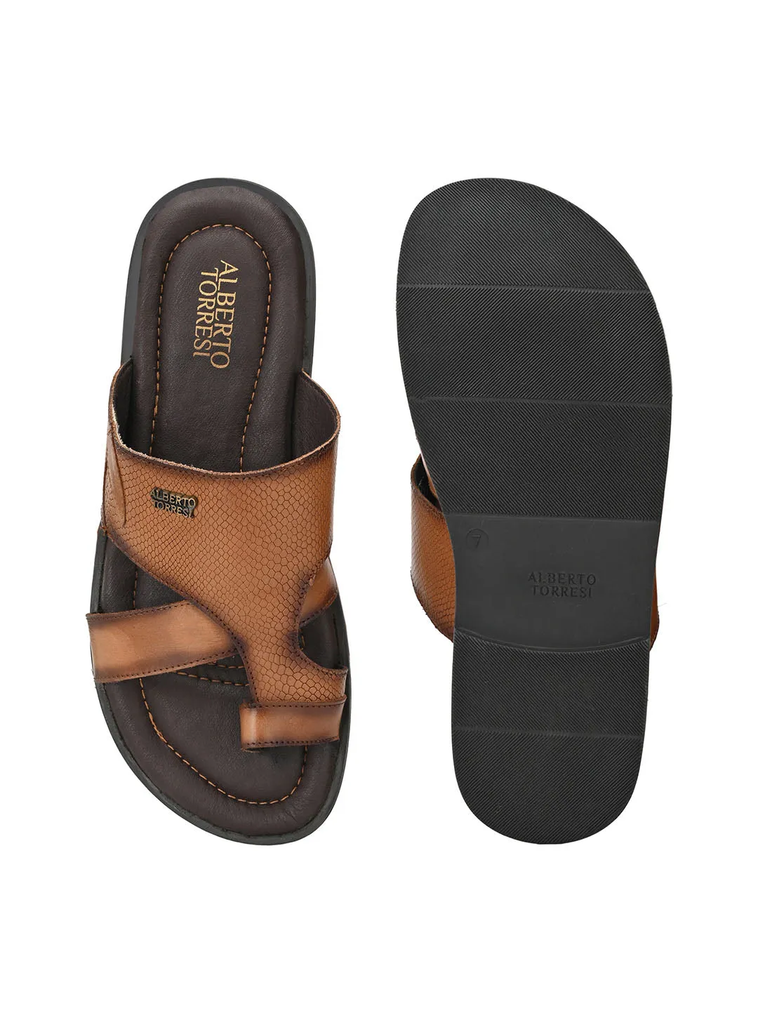 Jason Tan Criss-Cross Strap Slippers