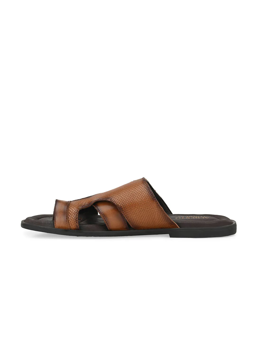 Jason Tan Criss-Cross Strap Slippers