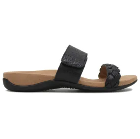 Jeanne Leather Women's Slides Sandals