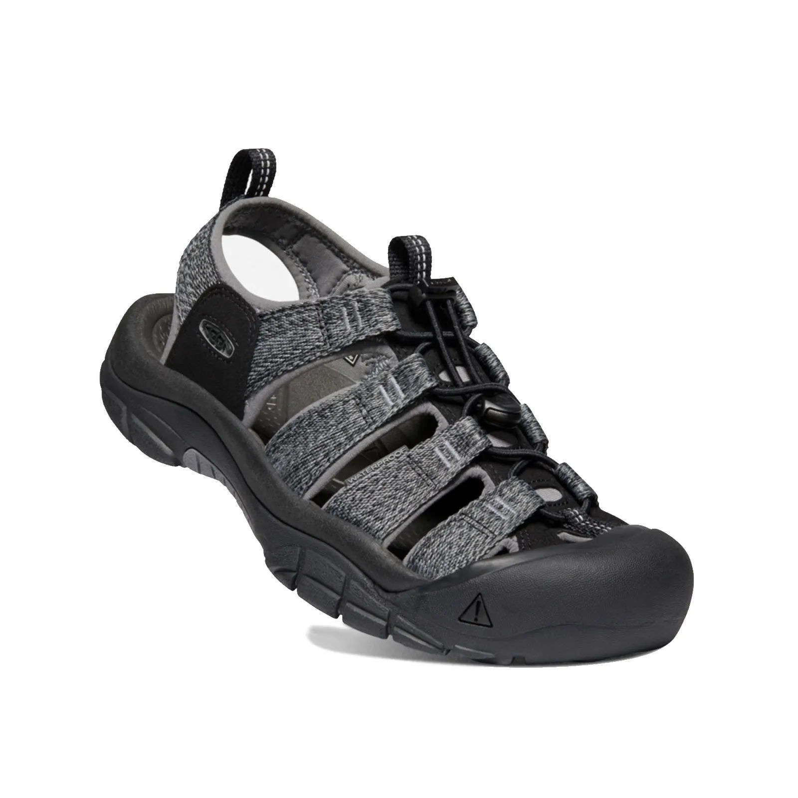 Keen Newport H2 Sandal (Men) - Black/Steel Grey