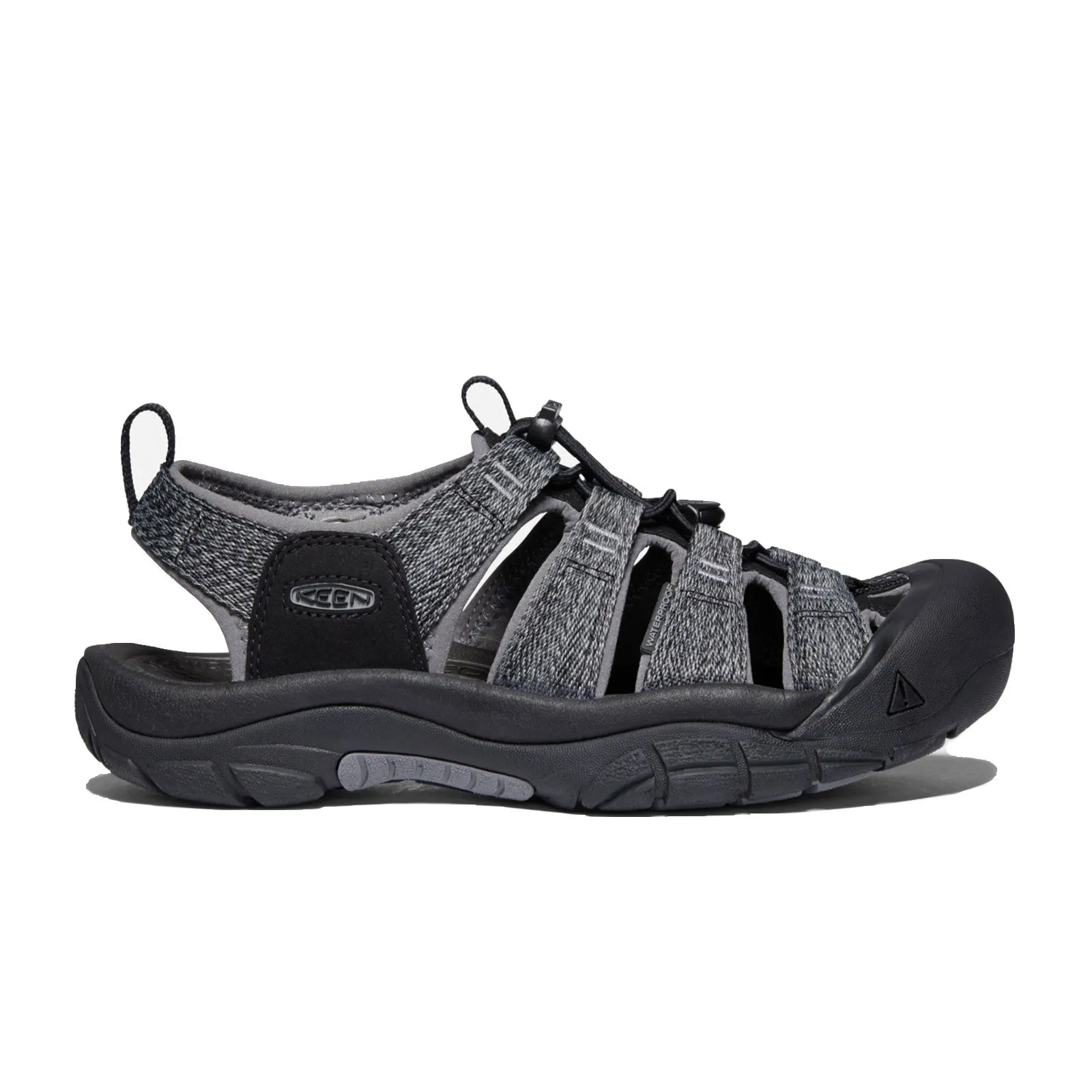 Keen Newport H2 Sandal (Men) - Black/Steel Grey