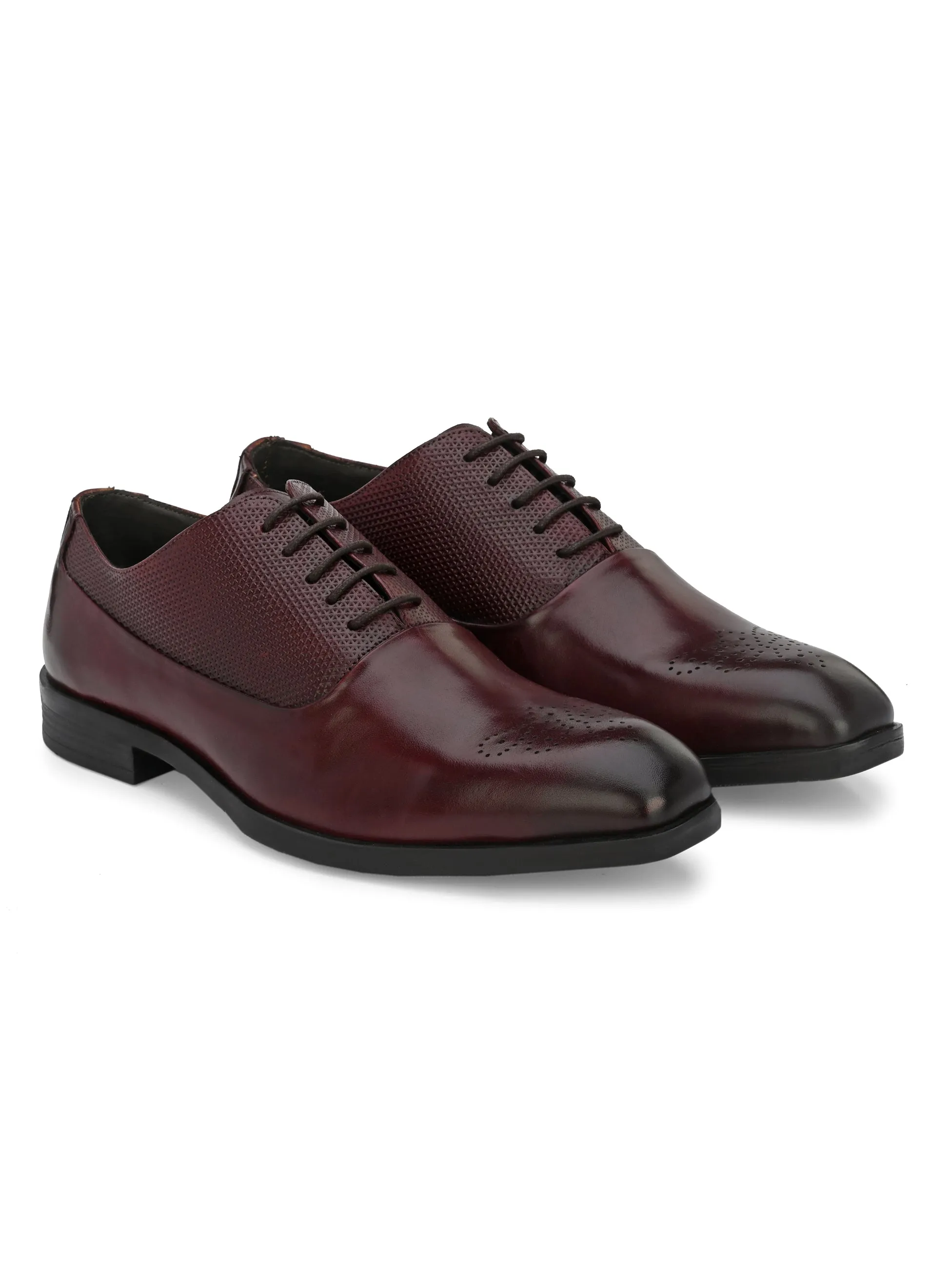 Keith Cherry Oxford Shoes