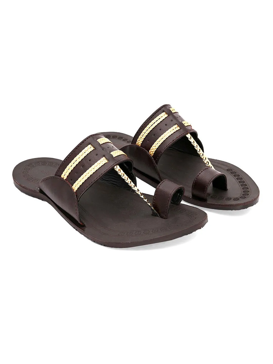 Khadi Ethnic Kolhapuri Slippers