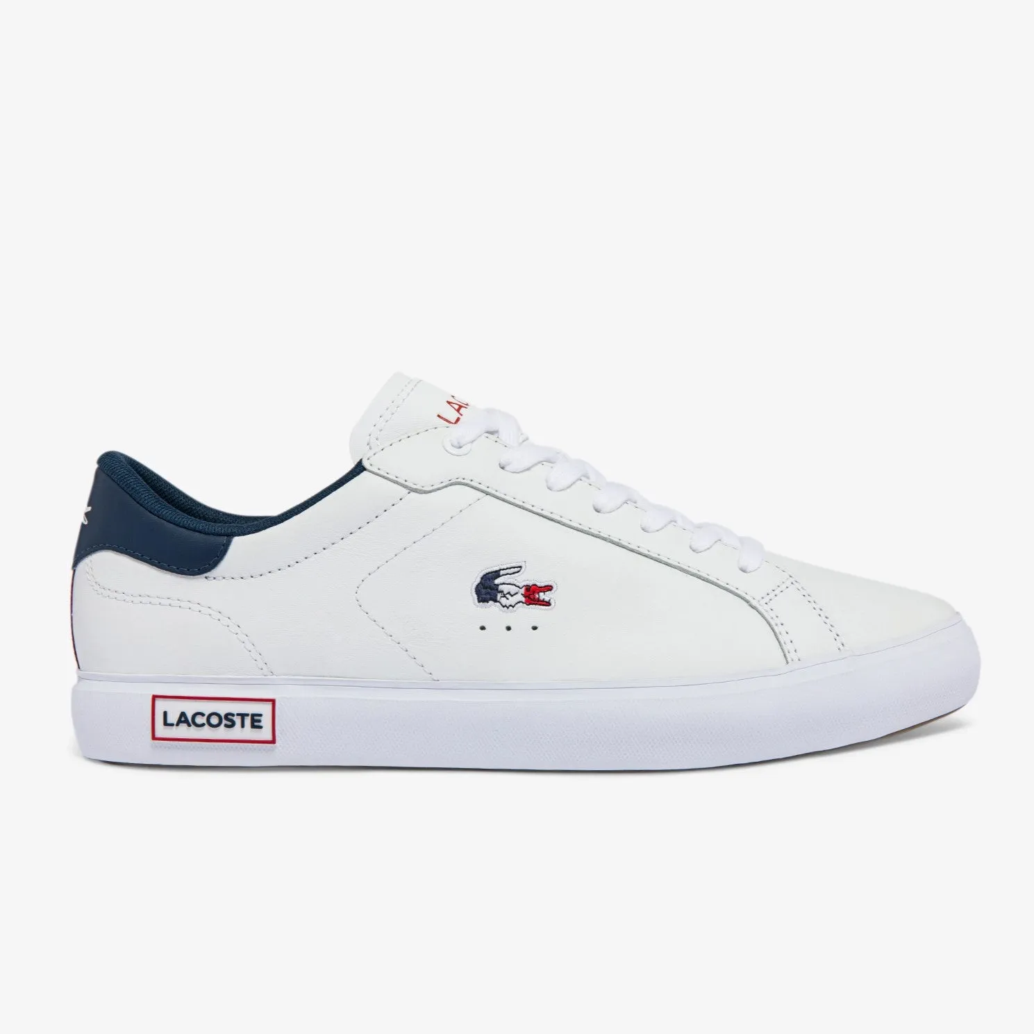 LACOSTE Men's Powercourt Leather Sneakers - Multicolor