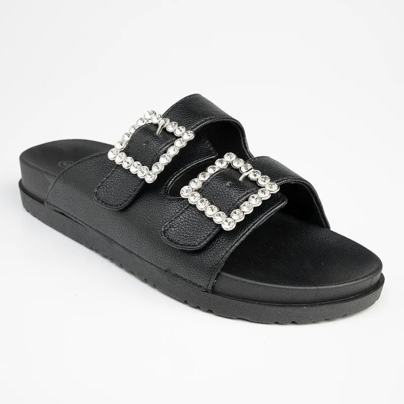 Madison Cordelia Sandals - Black