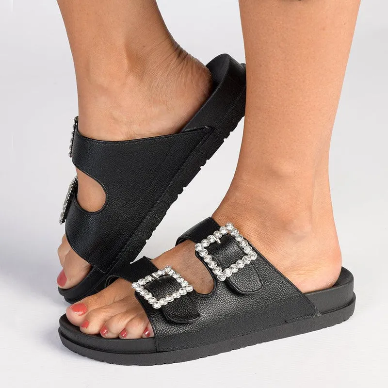 Madison Cordelia Sandals - Black