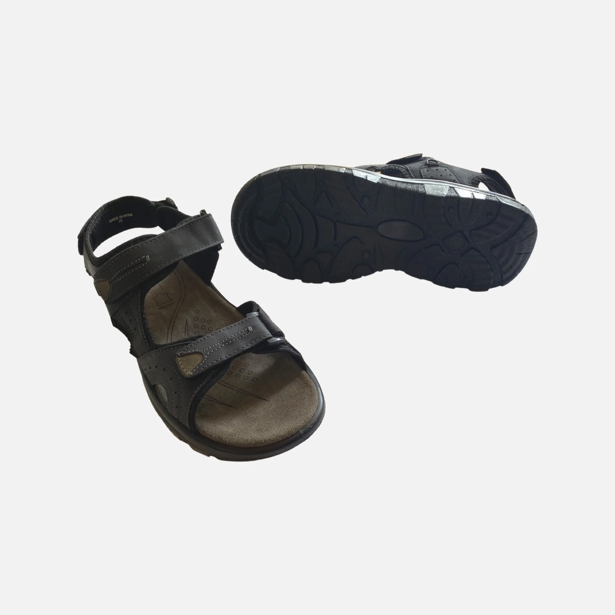 Men’s Fisherman open toe sandal Black