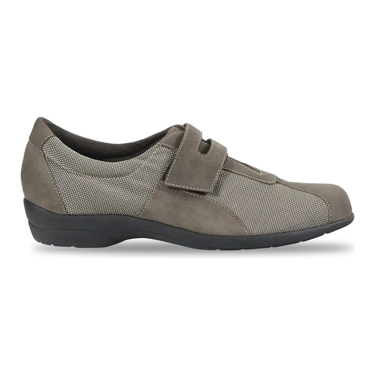 Munro Women's Joliet II Khaki Fabric/Suede