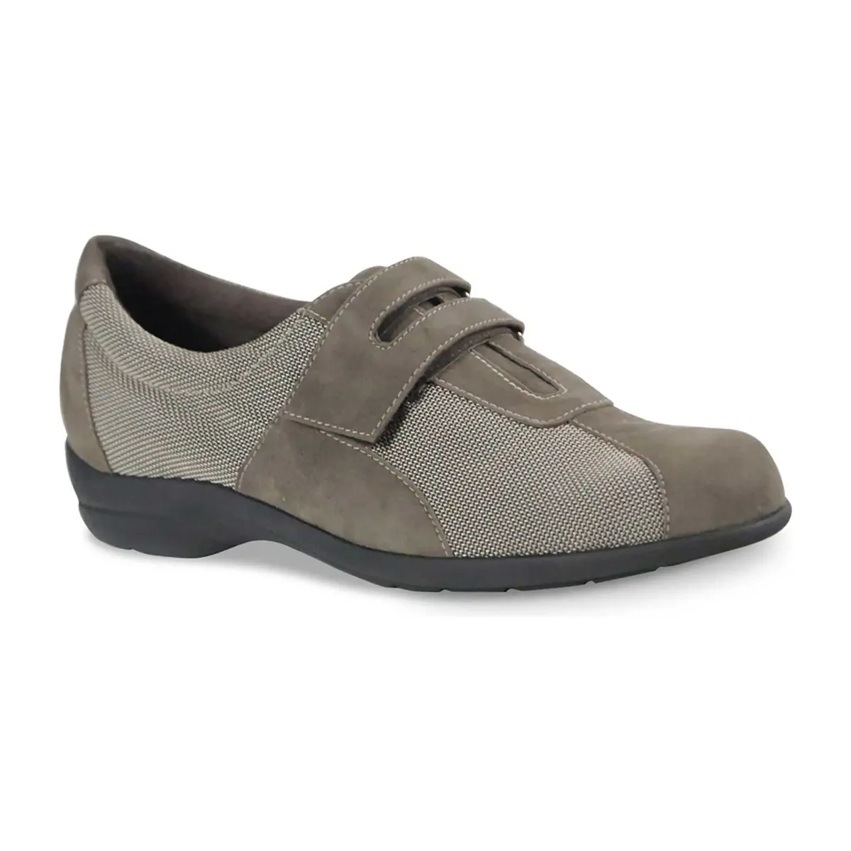 Munro Women's Joliet II Khaki Fabric/Suede