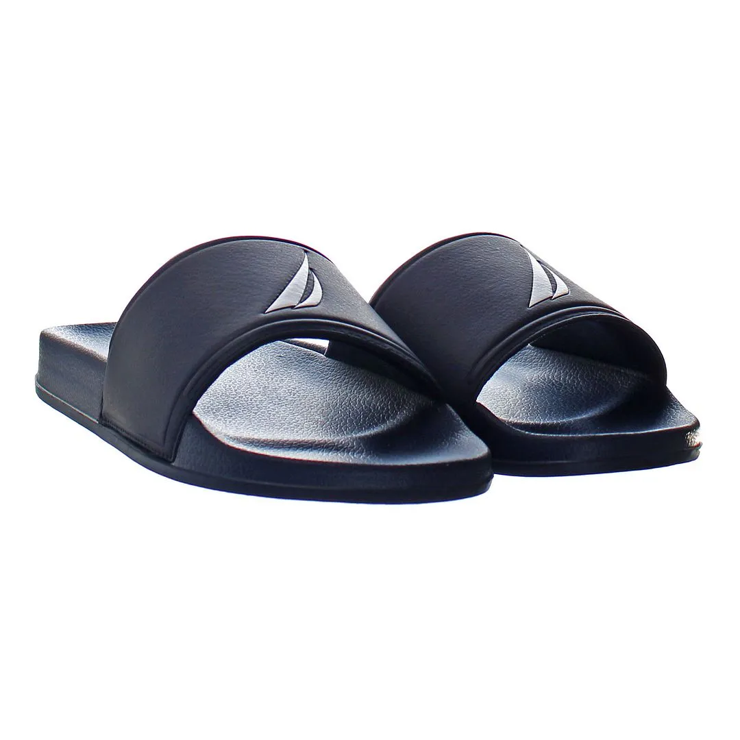 Nautica Harbour Blue Mens Flip-Flops