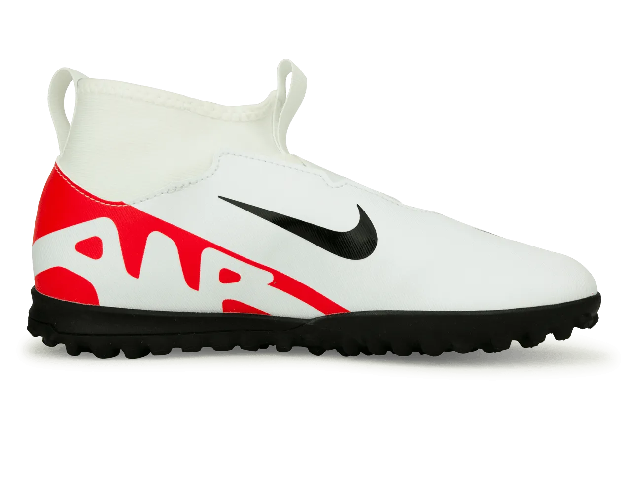 Nike Kids Zoom Mercurial Superfly 9 Academy TF White/Red