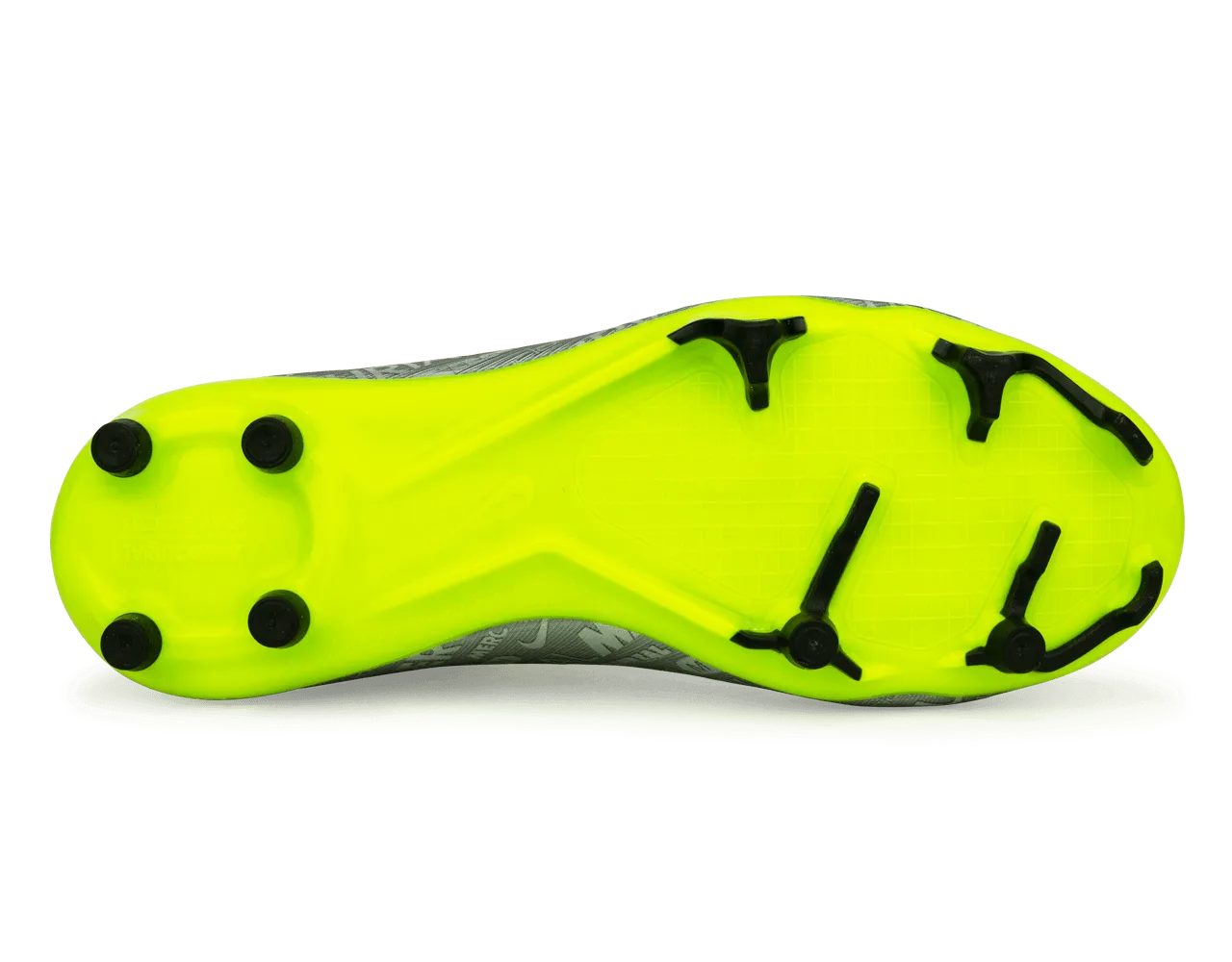 Nike Kids Zoom Mercurial Vapor 15 Academy FG/MG Silver/Volt