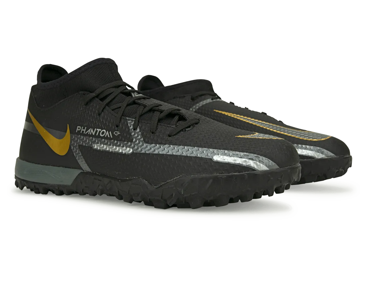 Nike Men's Phantom GT2 DF Academy TF Black/Gold