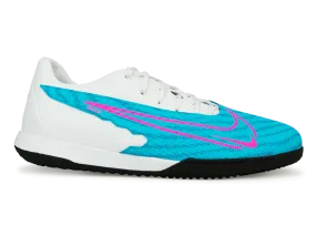 Nike Men's Phantom GX Academy IC Baltic Blue/Pink Blast