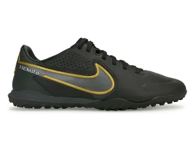 Nike Men's React Tiempo Legend 9 Pro TF Black/Gold