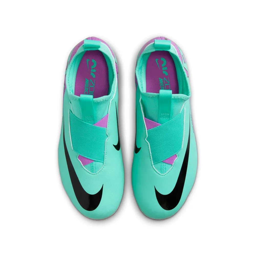 Nike Mercurial Zoom Vapor 15 Academy FG/MG Jnr Football Boots (Hyper Turquoise/Fuschia Dream)