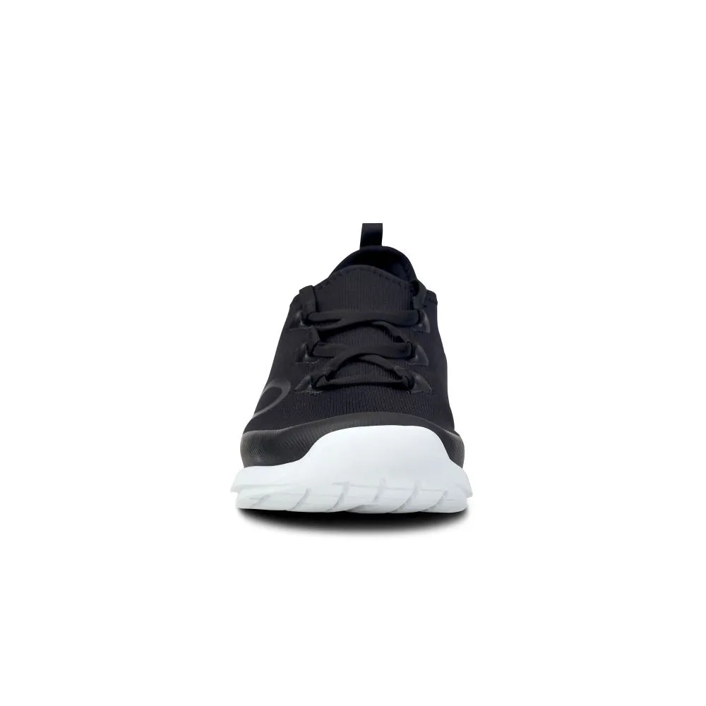 'OOFOS' Women's OOmg Sport LS-Low Shoe - White / Black