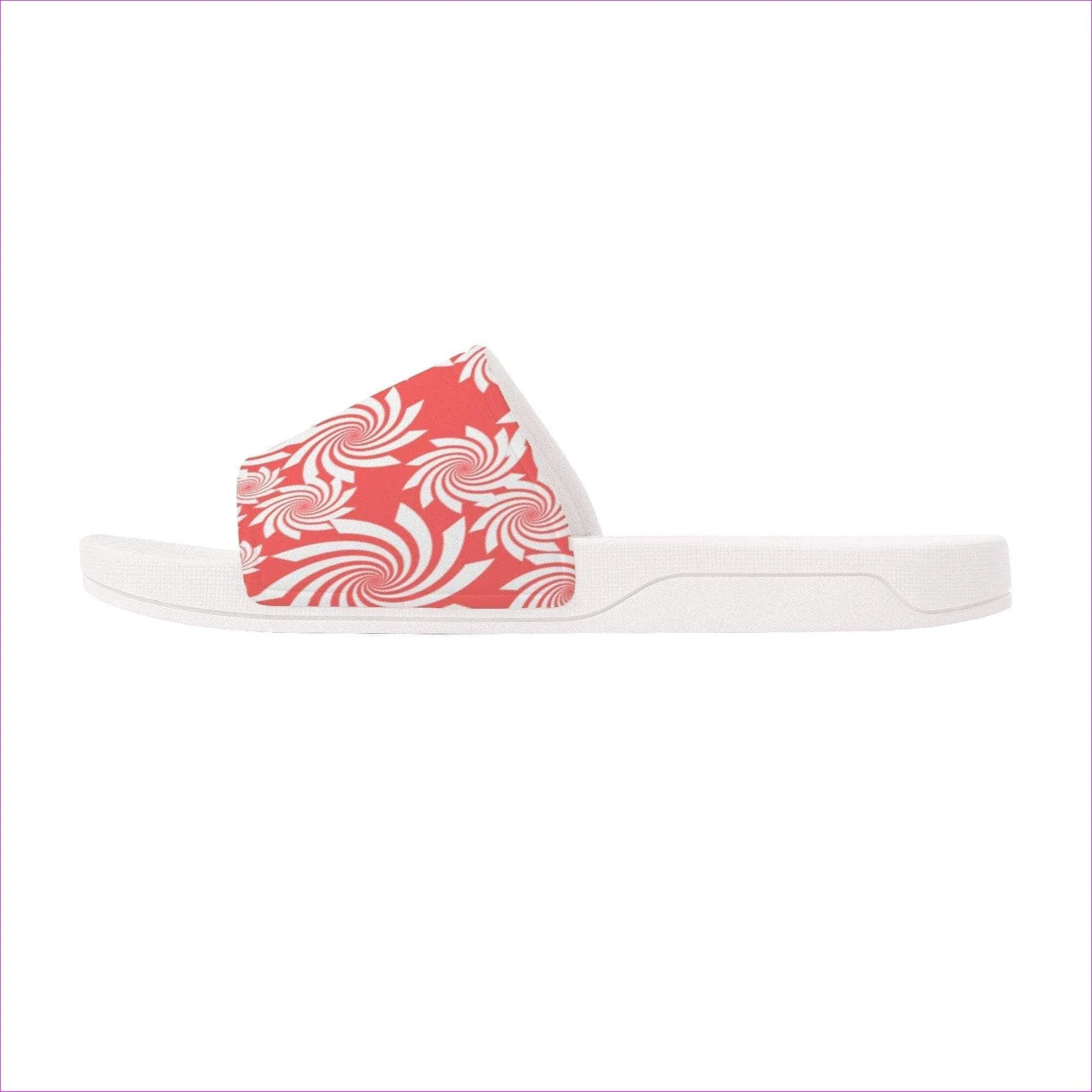 Pastel Candy Slide Sandals - White