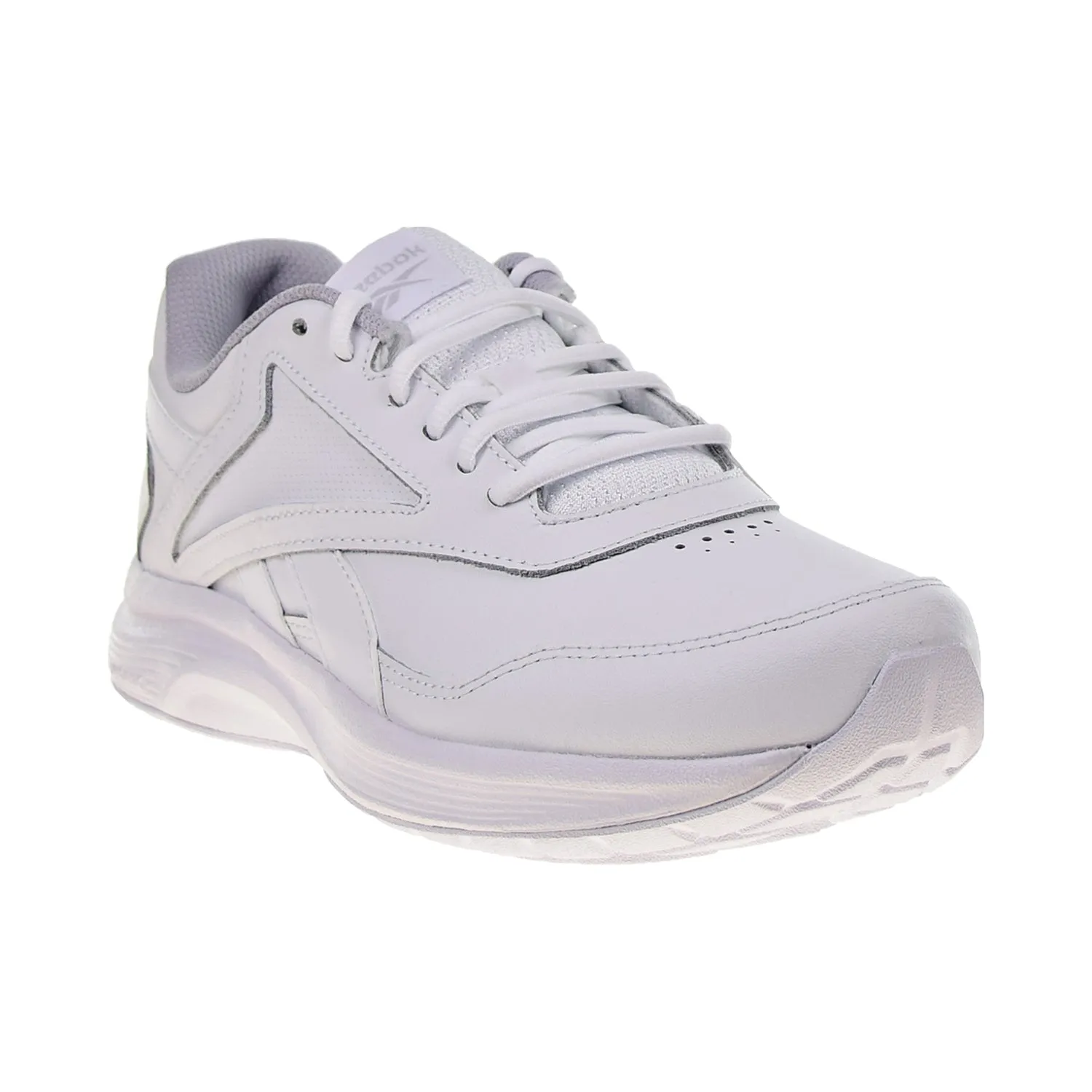 Reebok Walk Ultra 7 DMX Max (Wide) Men's Shoes White-Cold Grey-Collegiate Royal