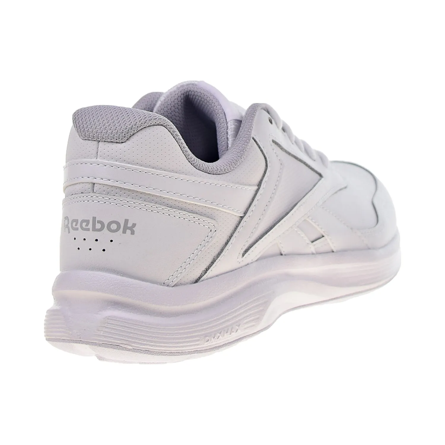 Reebok Walk Ultra 7 DMX Max (Wide) Men's Shoes White-Cold Grey-Collegiate Royal