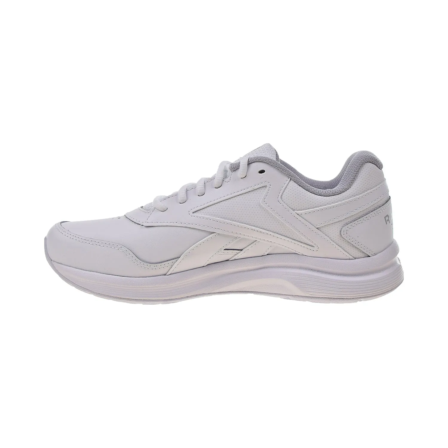 Reebok Walk Ultra 7 DMX Max (Wide) Men's Shoes White-Cold Grey-Collegiate Royal