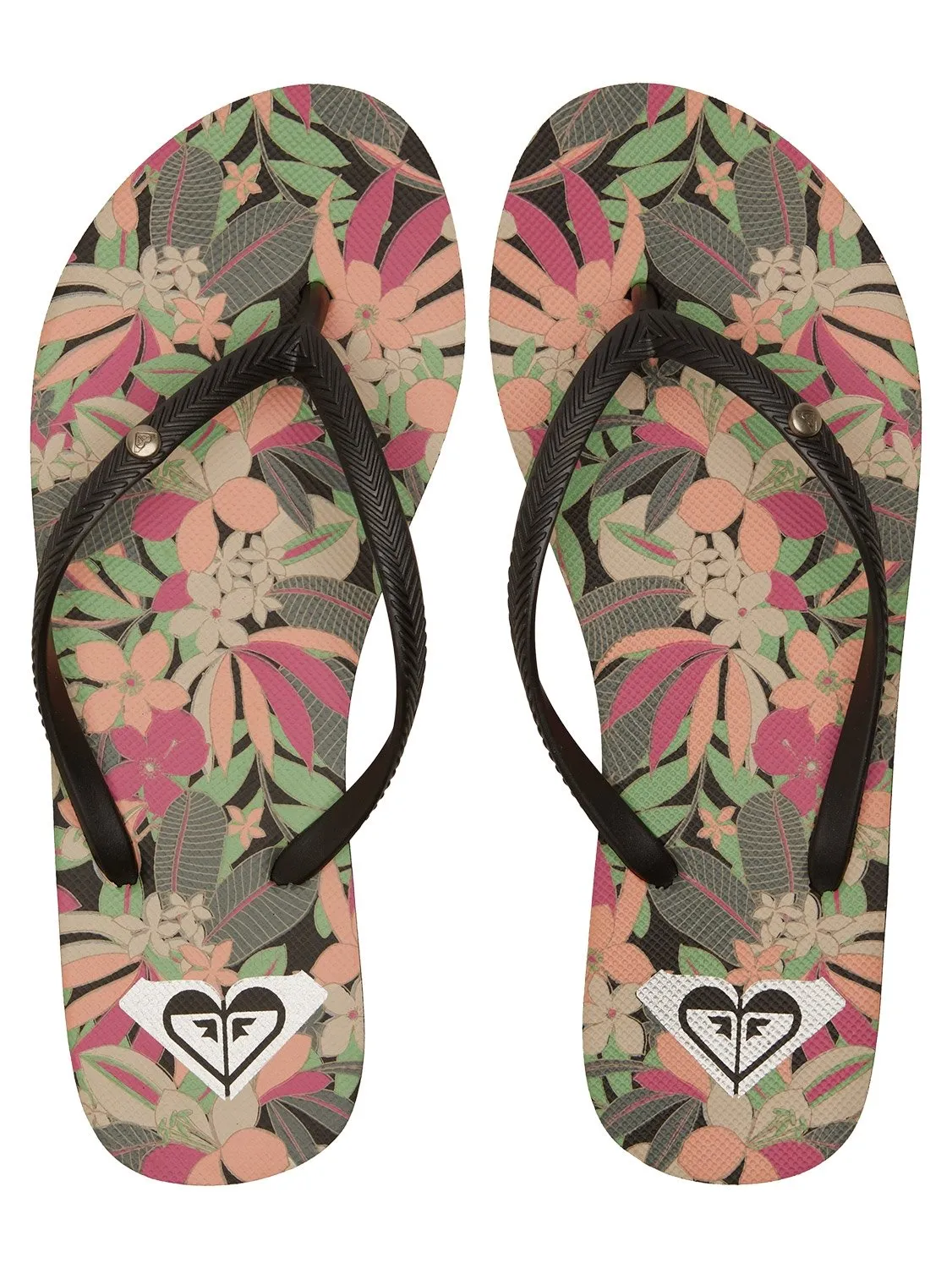 Roxy Ladies Bermuda Print Flip Flops