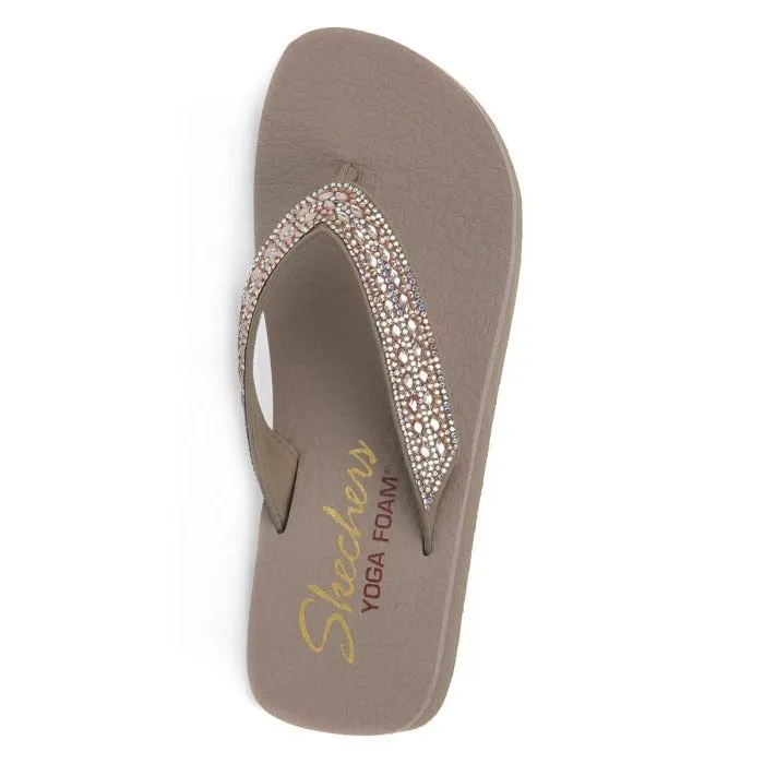 Skechers women's flip flops Vinyasa Glory Day 31619/TPE taupe 