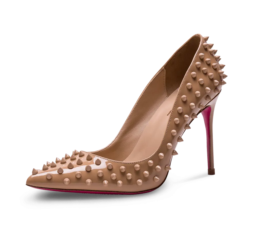 Spikes High Heel Pumps